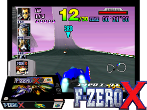 F-Zero X (Europe) Cover